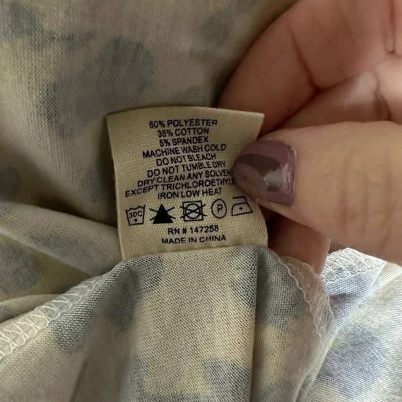 Simply Southern collection S\M cheetah leopard print‎ lightweight open cardigan - Picture 7 of 7